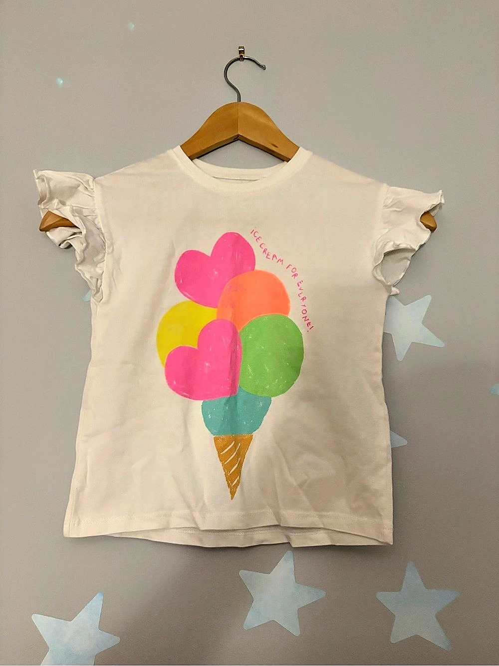 Zara Girls Color Block Tee Size 5 Years